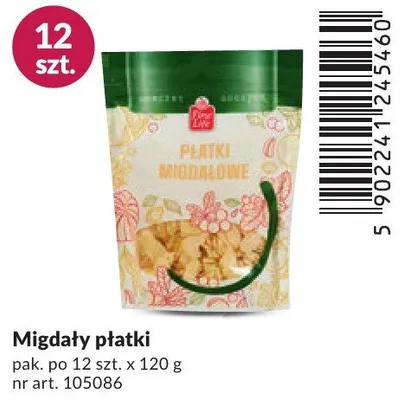 Migdały płatki promocja w Makro
