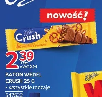 Baton E.Wedel Crush promocja w Selgros