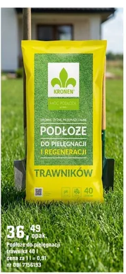 Podłoże do pielęgnacji trawnika 40l promocja w OBI