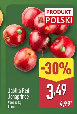 Jabłka Red Jonaprince promocja w Aldi