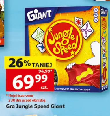 Gra Jungle Speed Giant promocja w Auchan