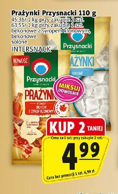 Prażynki Przysnacki bekonowe promocja w Prim Market