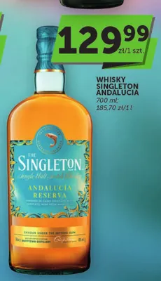 Whisky The Singleton Andalucia promocja w Groszek