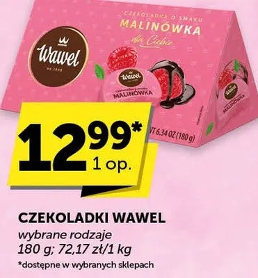 Czekoladki wybrane rodzaje promocja w Euro Sklep