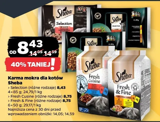 Karma mokra dla kotów Fresh Cuisine promocja w Netto