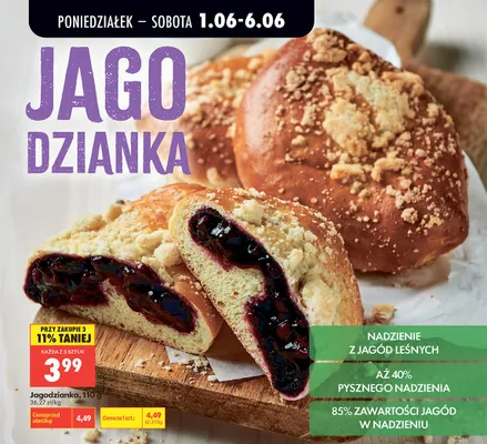 Jagodzianka promocja w Biedronka