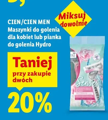 Maszynki do golenia dla kobiet  promocja w Lidl