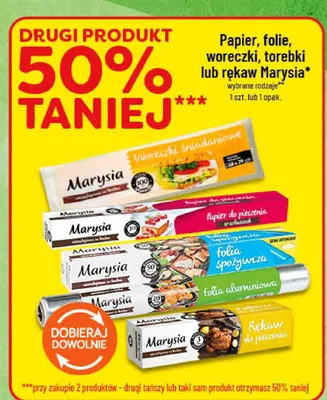 Papier folie woreczki torebki lub rękaw Marysia promocja w POLOmarket