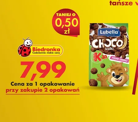 Płatki Choco kulki promocja w Biedronka