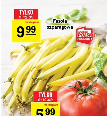 Fasola szparagowa promocja w Gram Market