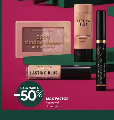 Kosmetyki do makijażu Max Factor promocja w Super-Pharm