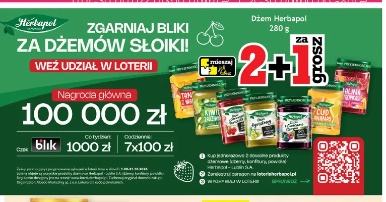 Dżem Herbapol promocja w Gram Market