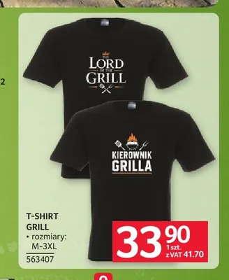 T-shirt Grill promocja w Selgros