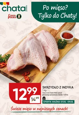 Skrzydło z indyka promocja w Chata Polska