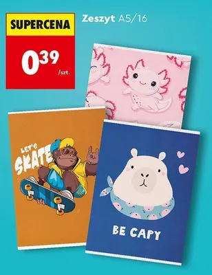 Zeszyt A5/16 promocja w Biedronka