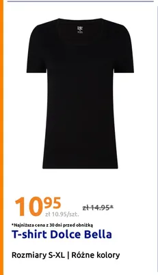 T-shirt Dolce Bella promocja w Action