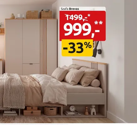 Szafa Brevas promocja w Black Red White