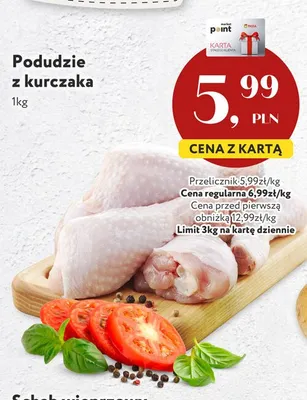 Podudzie z kurczaka promocja w Market Point