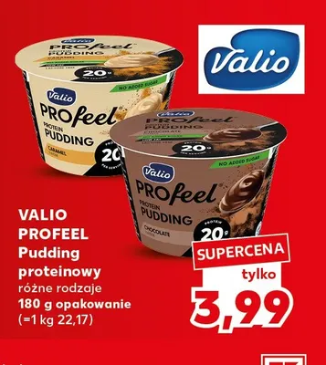 Pudding proteinowy Valio PROfeel karmelowy promocja w Kaufland