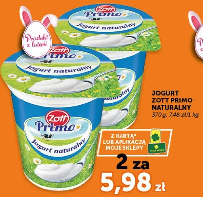 Jogurt naturalny promocja w ABC