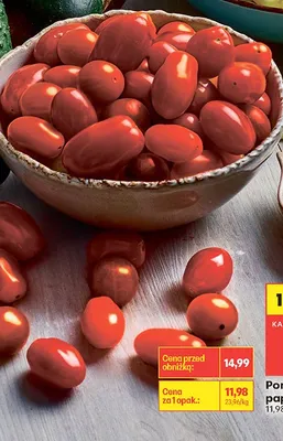 Pomidorki papryczkowe promocja w Biedronka