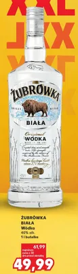 Wódka Biała 1 l promocja w Kaufland