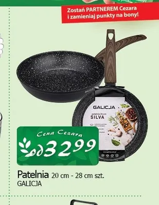Patelnia Galicja promocja w CEZAR Delikatesy