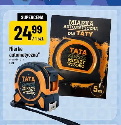 Miarka automatyczna dla taty 5 m promocja w POLOmarket