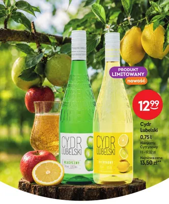 Cydr Lubelski cytrynowy promocja w Żabka