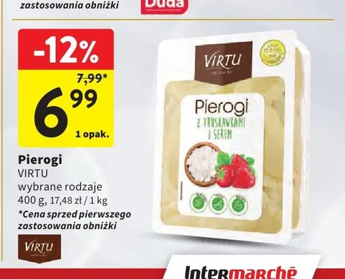 Pierogi VIRTU promocja w Intermarche