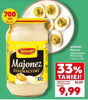 Majonez dekoracyjny Winiary promocja w Kaufland