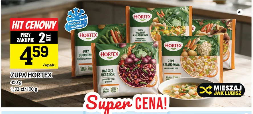 Zupa kalafiorowa Hortex promocja w Gram Market