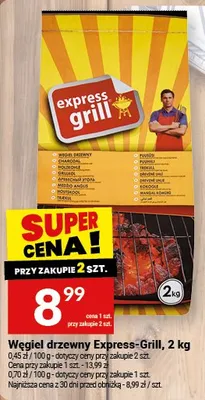 Węgiel drzewny Express-Grill promocja w Twój Market