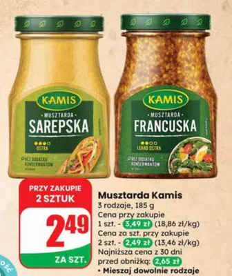 Musztarda sarepska, francuska promocja w Dino
