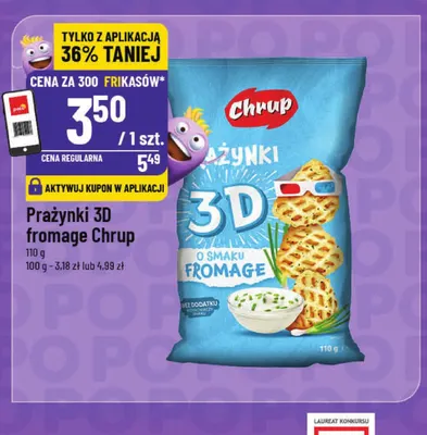 Prażynki 3D fromage Chrup promocja w POLOmarket