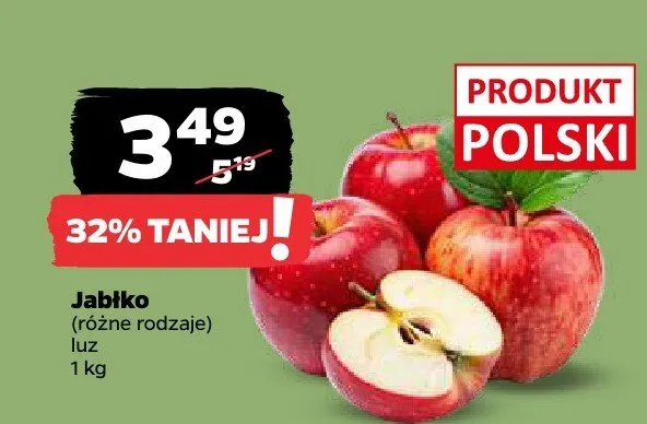 Jabłko polskie promocja w Netto