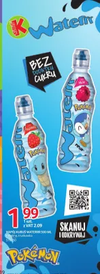Napój Kubuś Waterrr malina promocja w Selgros
