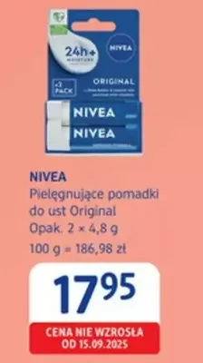 Pielęgnujące pomadki do ust Original promocja w Drogerie DM