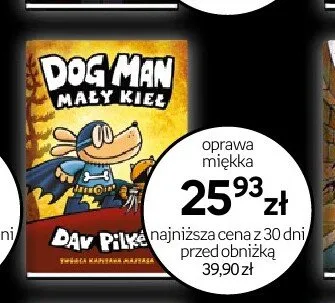 Książka Dog Man Mały Kieł oprawa miękka promocja w Empik