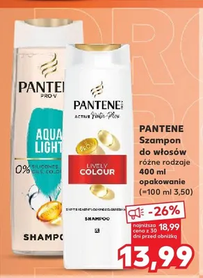 Szampon do włosów Pantene Lively Colour promocja w Kaufland