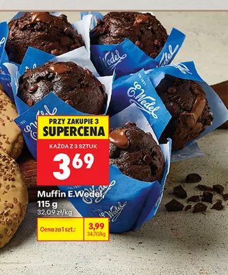 Muffin E.Wedel promocja w Biedronka
