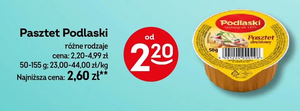 Pasztet Podlaski promocja w Żabka