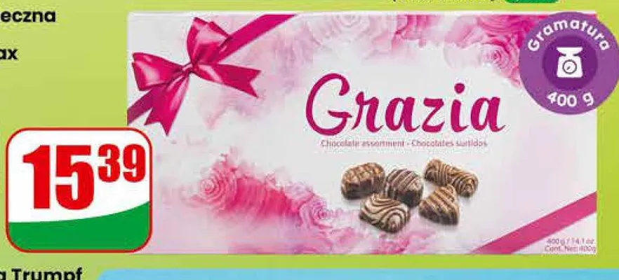 Bombonierka Grazia  promocja w Dino