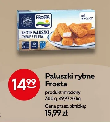 Paluszki rybne Frosta promocja w Żabka