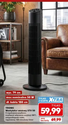 Wentylator wieżowy STV 50 TRONIC wys. 79cm promocja w Kaufland