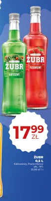 Likier Żubr Poziomkowy promocja w Duży Ben
