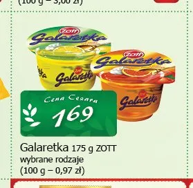 Galaretka Zott promocja w CEZAR Delikatesy