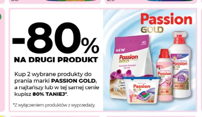 Produkty do prania Passion Gold promocja w Drogerie Jawa