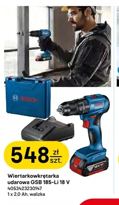 Wiertarkowkrętarka udarowa Gsb 185-Li Bosch promocja w Castorama