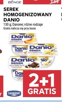Serek homogenizowany Danio promocja w Stokrotka